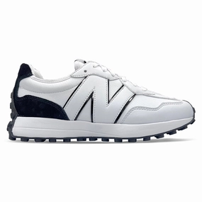 327 Golf - White with Black Strappy Hiking Shoes