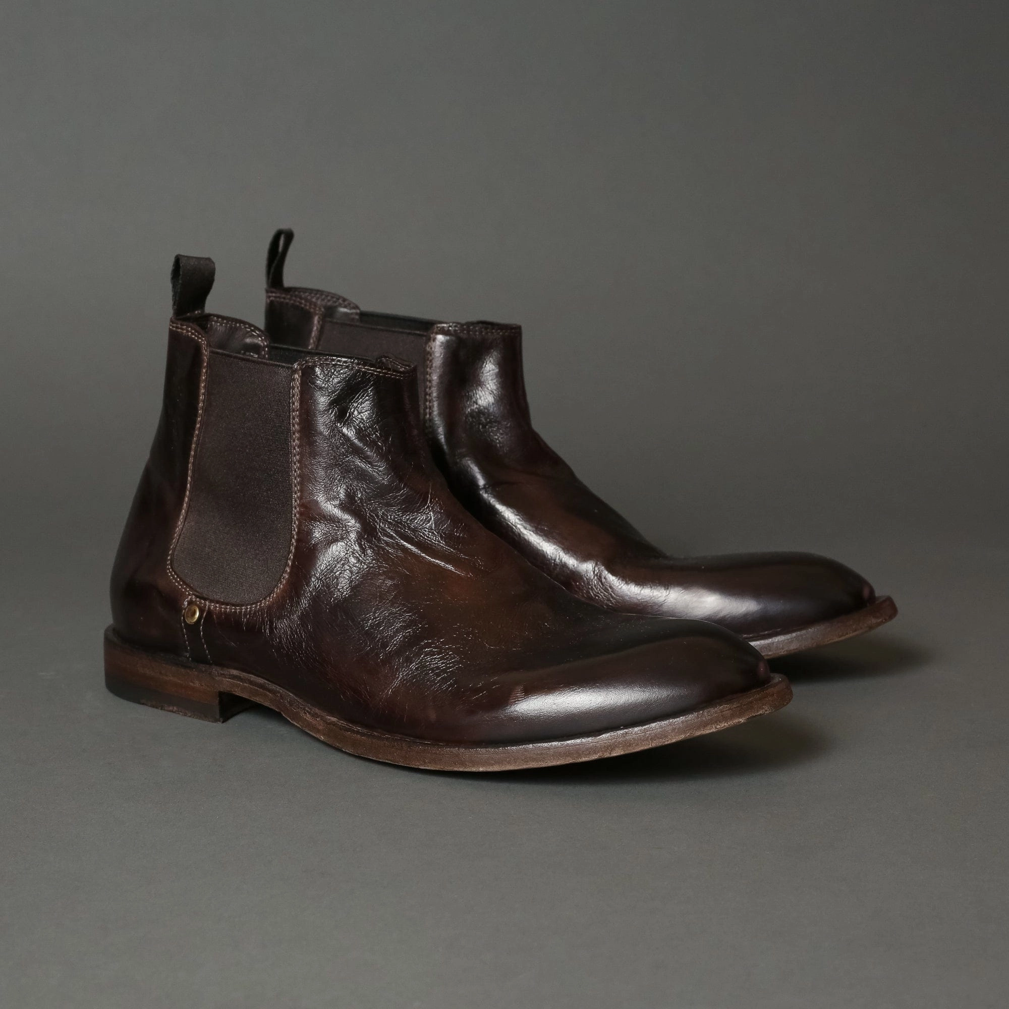 Non Slip Business Casual Shoes 50295 Brown