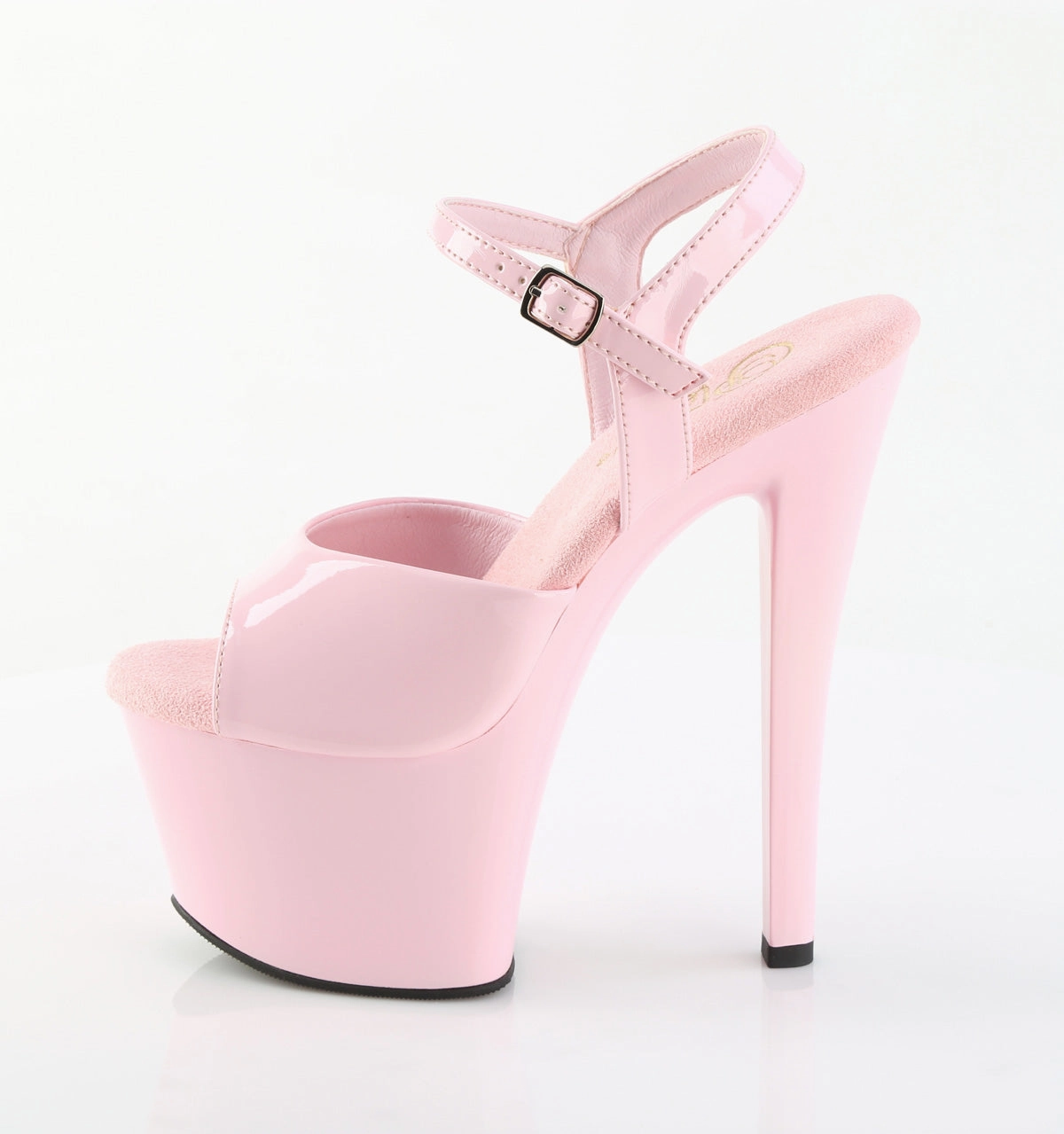 High Heels For History 7 Inch Heel SKY-309 Baby Pink Patent