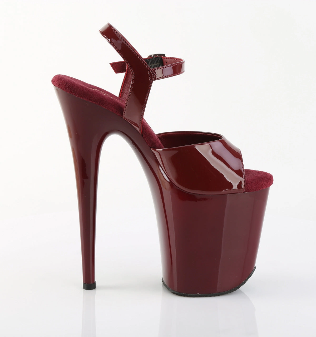High In Heels 8 Inch Heel FLAMINGO-809 Burgundy