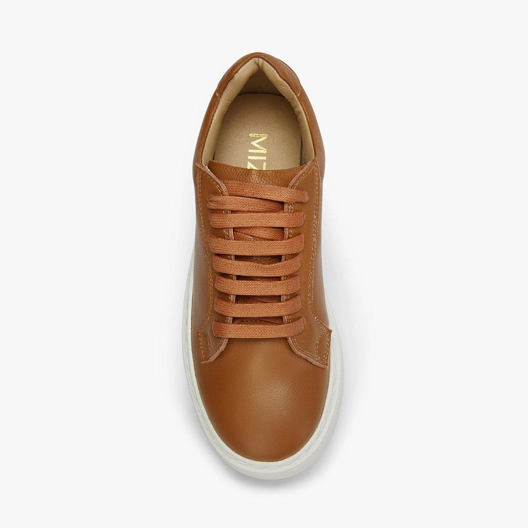 Cool High Heel Shoes *AILANI BROWN - platform leather sneaker