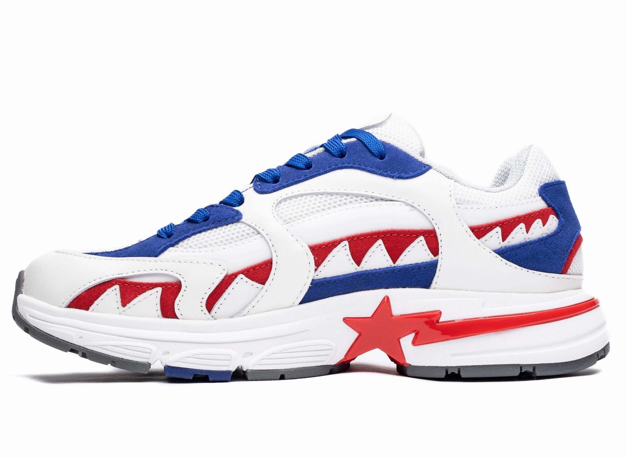 A Bathing Ape Shark Sta United Kingdom M1 Chunky Casual Shoes