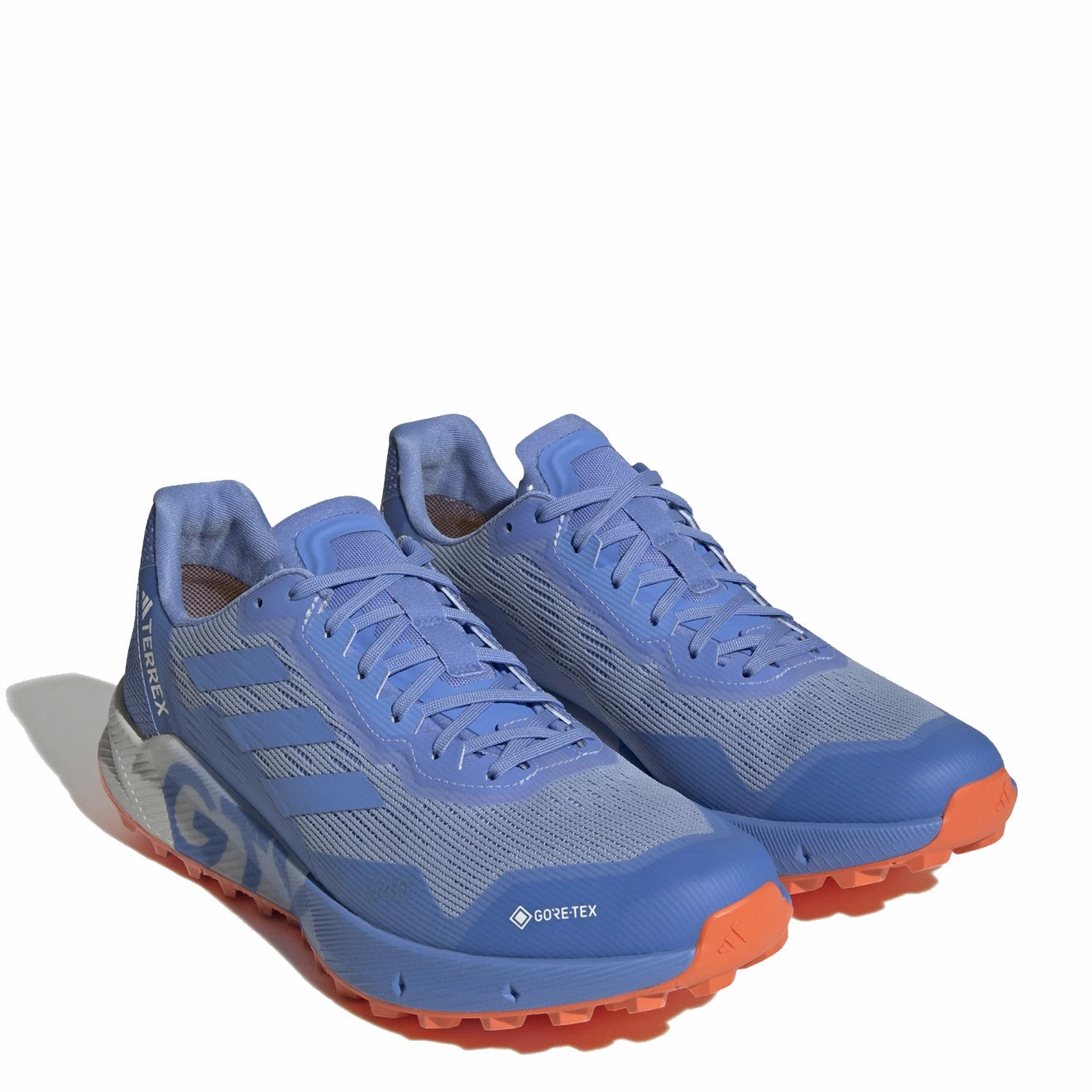 Best Trail Shoes For Men Adidas Terrex Agravic Flox 2 Gore-Tex Bludaw / Blufus / Impora
