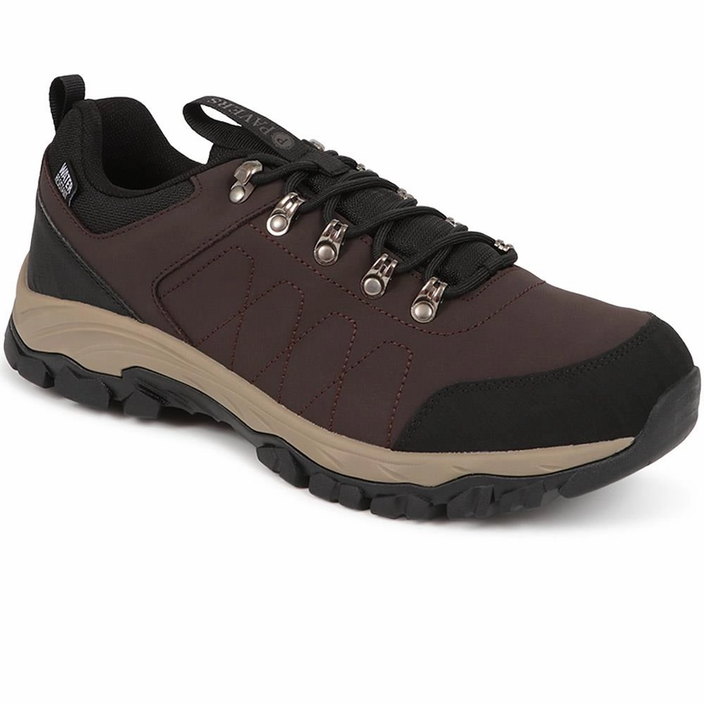 Lace-Up Trainers  - SUNCH40001 / 325 725 - Dark Brown Hiking Shoes For Sale