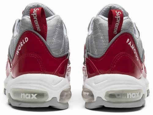 Nike Shoes For Pronation Men NIKE Air Max 98 Supreme Varsity Red