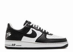 Neutral Nike Tennis Shoes Air Force 1 Low x Terror Squad "Blackout" (Myrtle Beach Location)