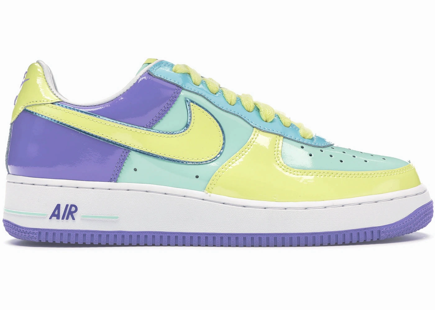Nike Store Make Your Own Shoes Air Force 1 Premium 'Easter Egg' 2006 SKU 312945 371 - Authentic - New in Box