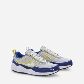 Air Zoom Spiridon SP White | Metallic Silver | Deep Royal Blue Nike Bruce Smith Shoes