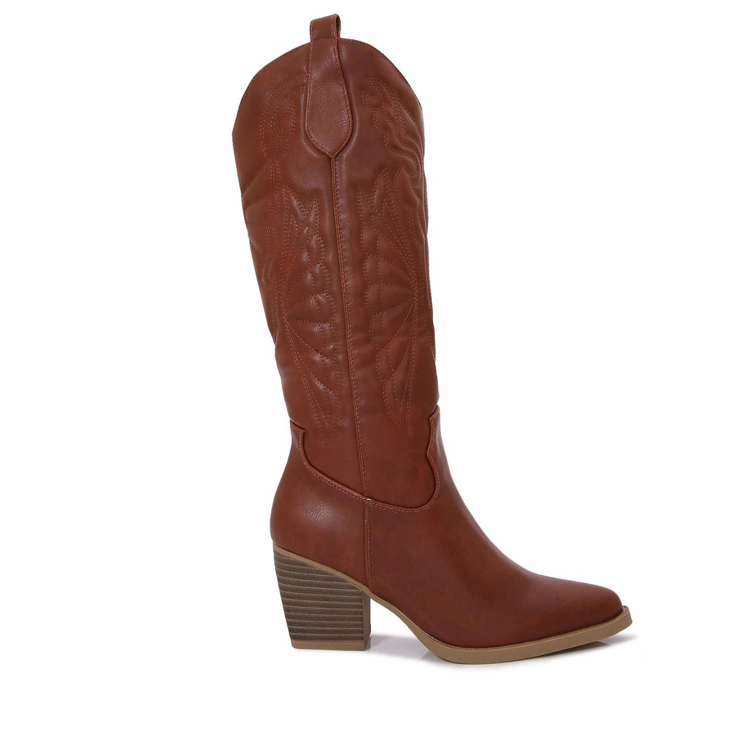 Texas Western Knee High Cowboy Boots