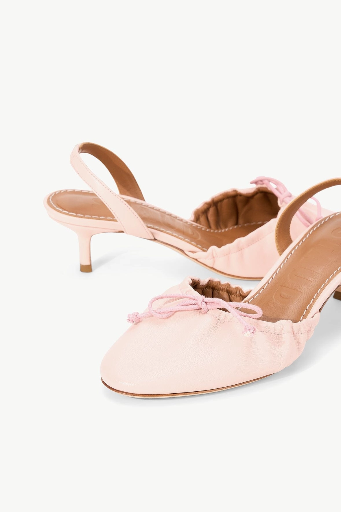 High Heel Shoes With Soles ALBA BALLET SLINGBACK | CHERRY BLOSSOM