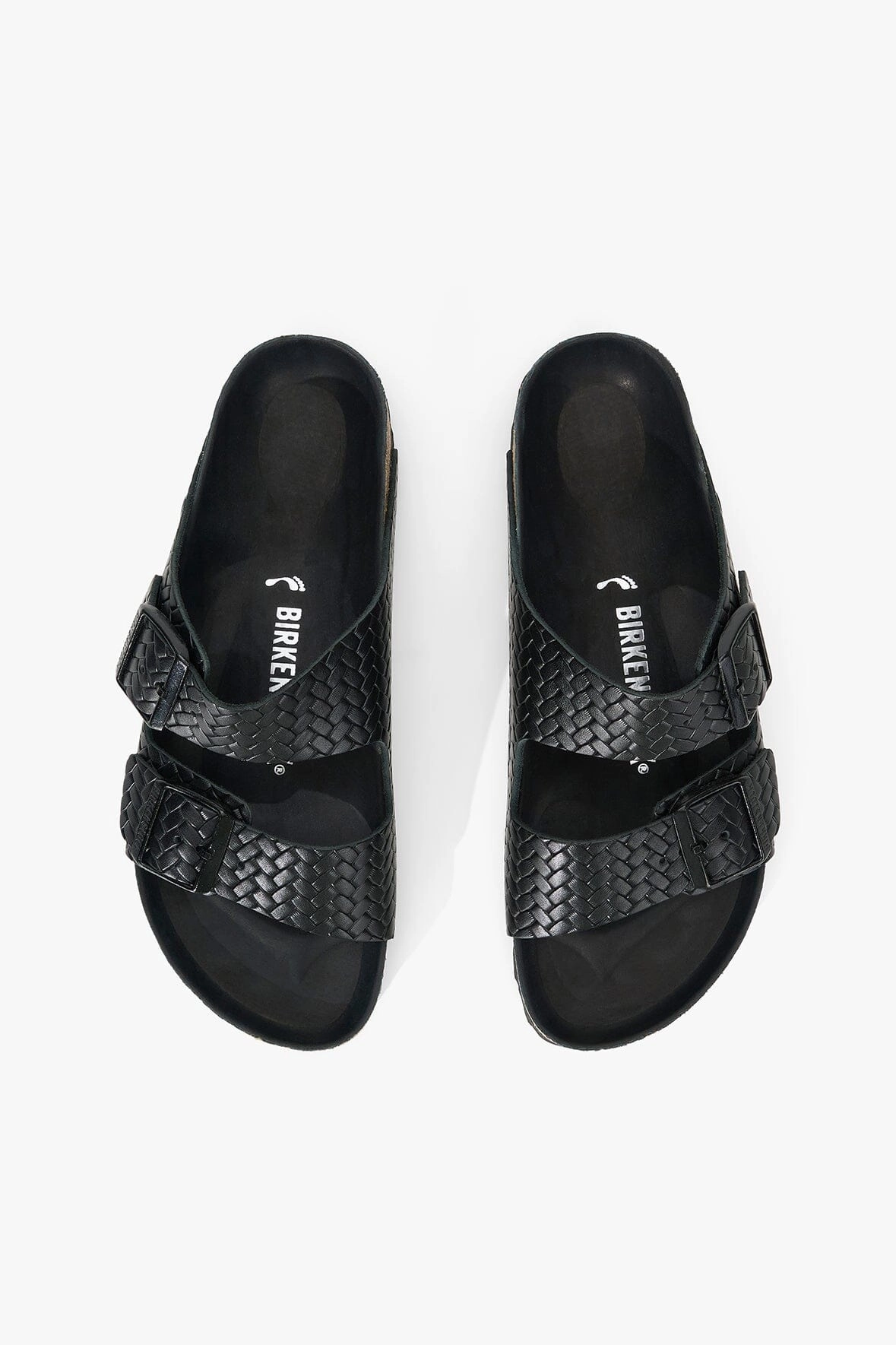 Wedges BIRKENSTOCK ARIZONA WOVEN EMBOSSED SANDAL | BLACK