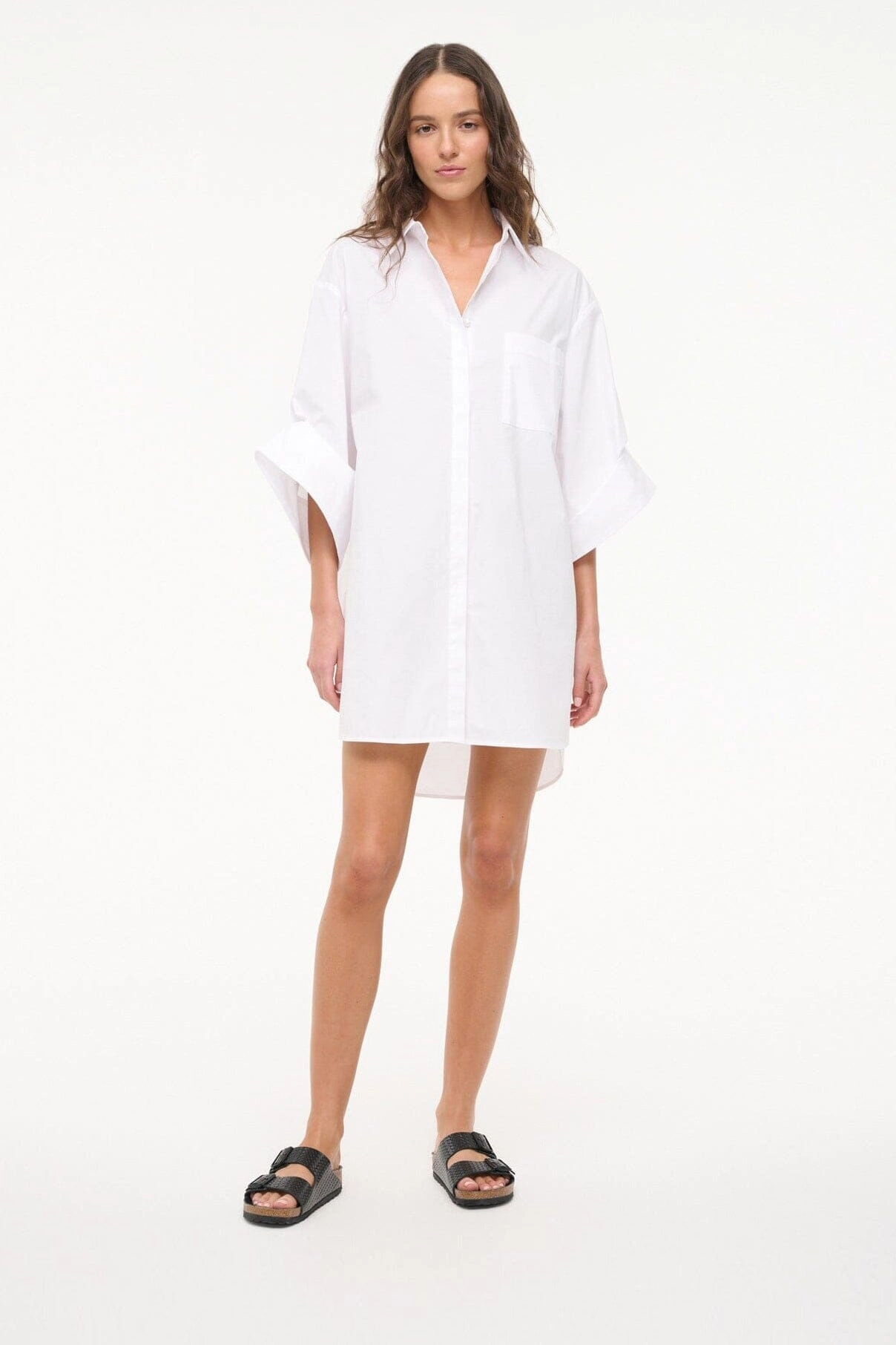 BIRKENSTOCK ARIZONA WOVEN EMBOSSED SANDAL | BLACK Boston Sale