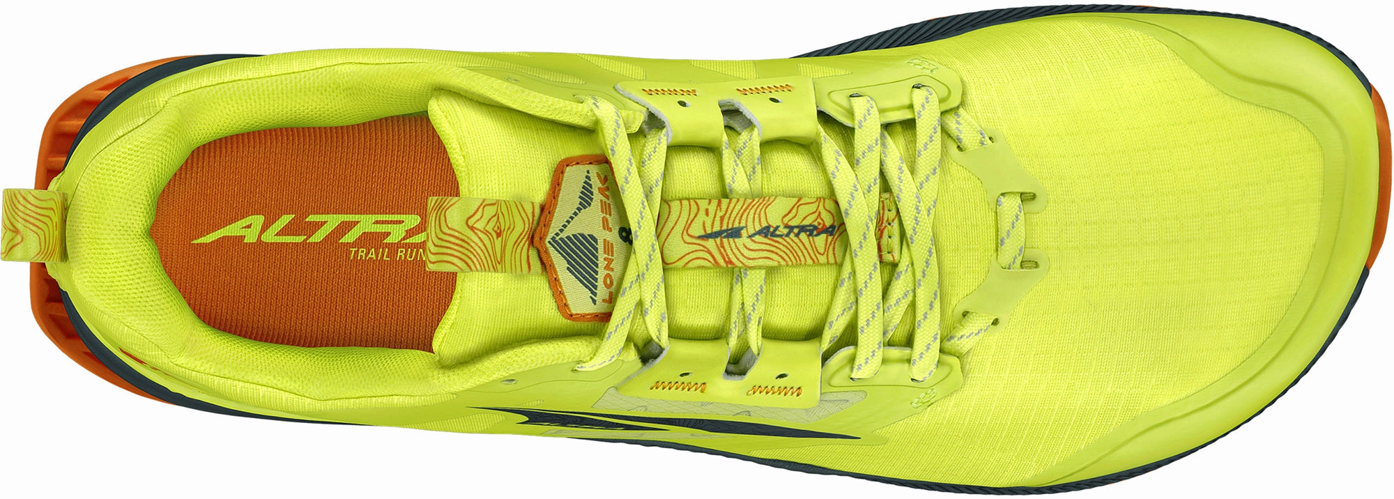 Altra Lone Peak 8 Mens Trail Running Shoes - Yellow Best Technical Shoes