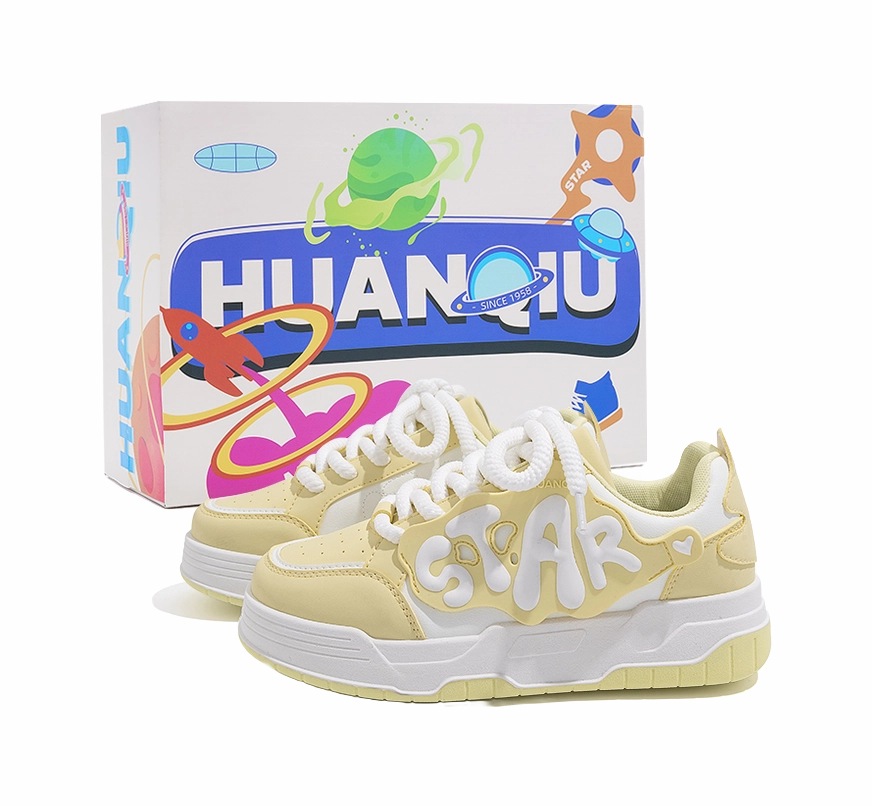 Casual Shoes Winter HUANQIU Air Force 1 Coverage Thermal Slip Resistant Low top Skateboard Shoes Women's