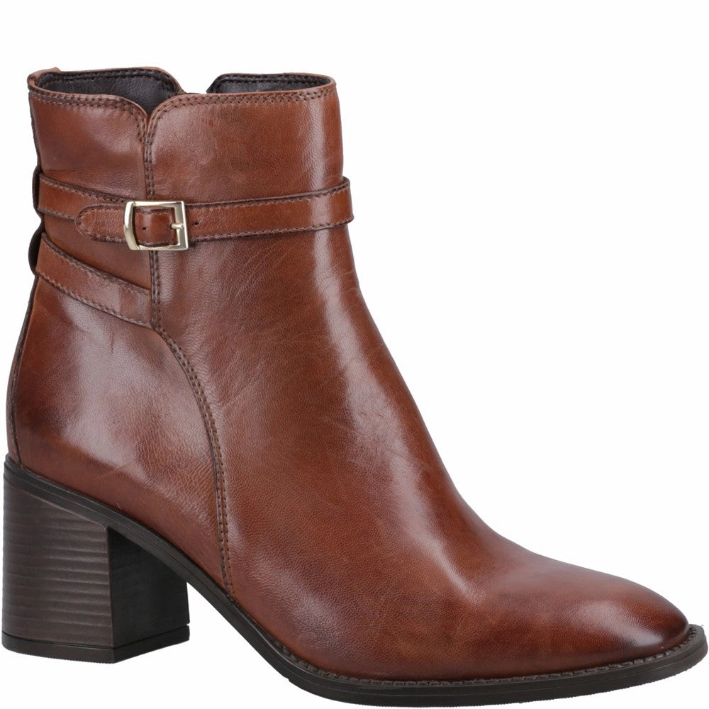 Ictus Combat Boot Brown Caitlyn Ankle Boots