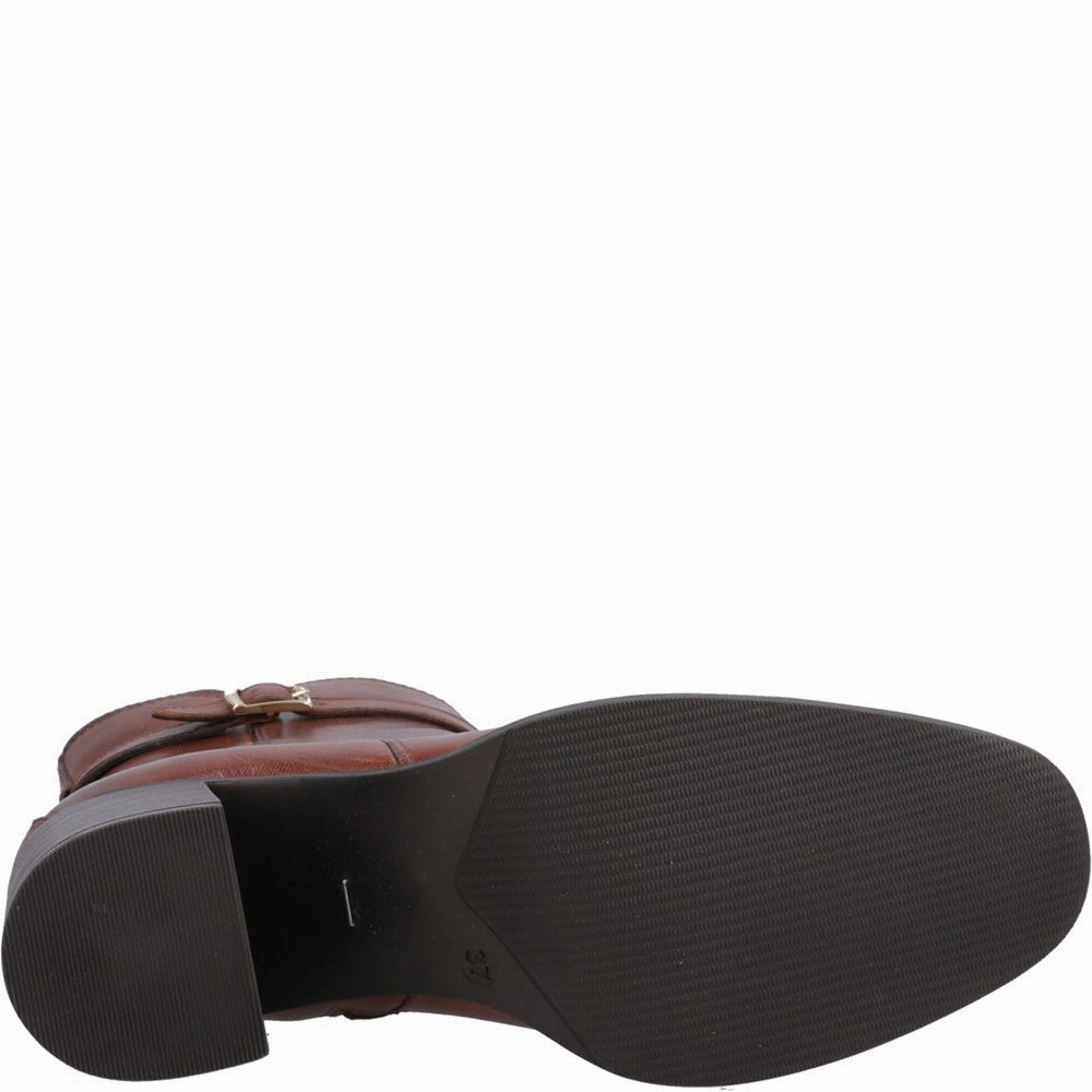 Brown Caitlyn Ankle Boots Platform Boots Combat