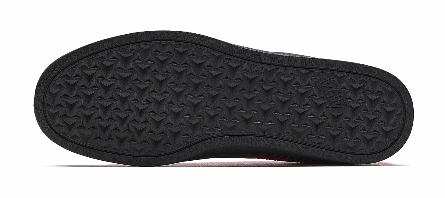 Sears Shoes Casual Anta Low top Skateboard Shoes Women's Elegant Red/Ivory White