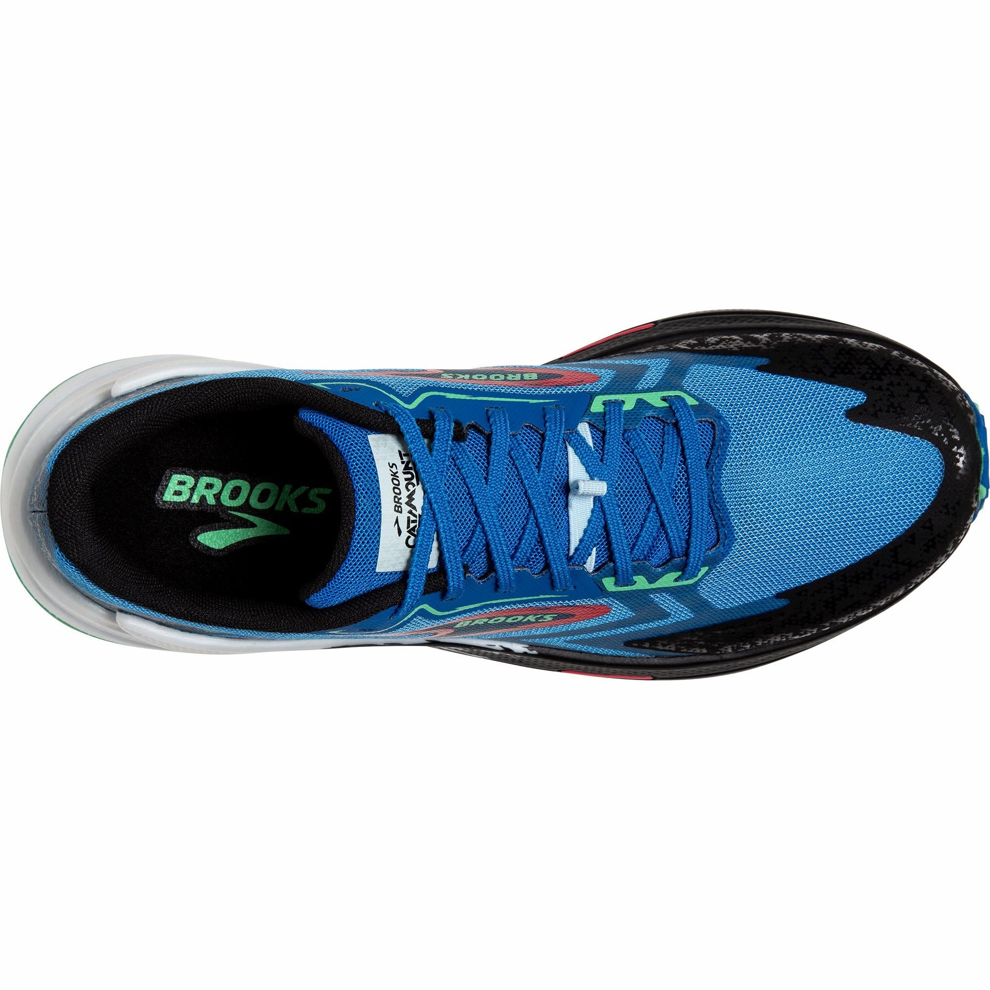 Trail Glove Barefoot Running Shoe Brooks Catamount 3 Mens Trail Running Shoes - Blue