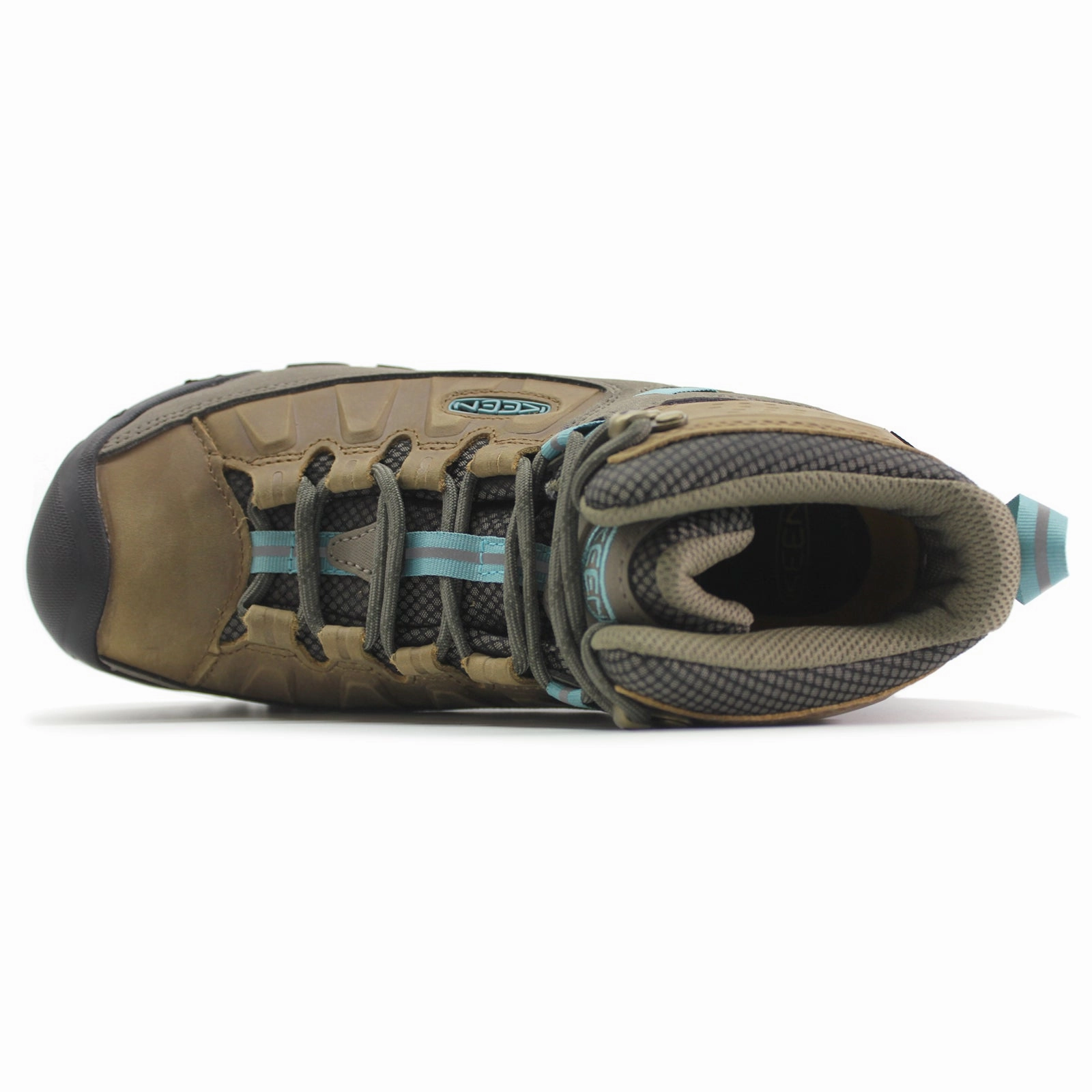 Hiking Shoes Vs High Top Keen Targhee III Mid Leather Textile Women's Toasted Coconut Porcelain Ankle Boots