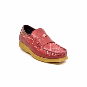 Casual Outfits With Running Shoes Apollo Red Snake Skin Leather
