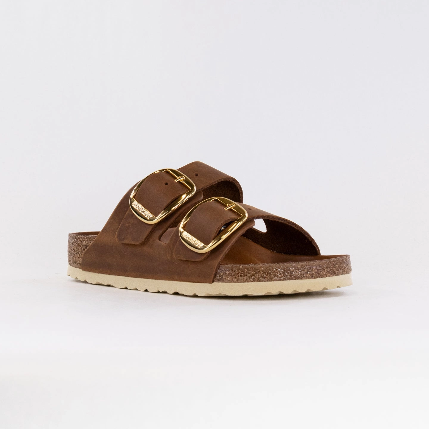 Birkenstock Arizona Big Buckle (Women's) - Cognac Softbed