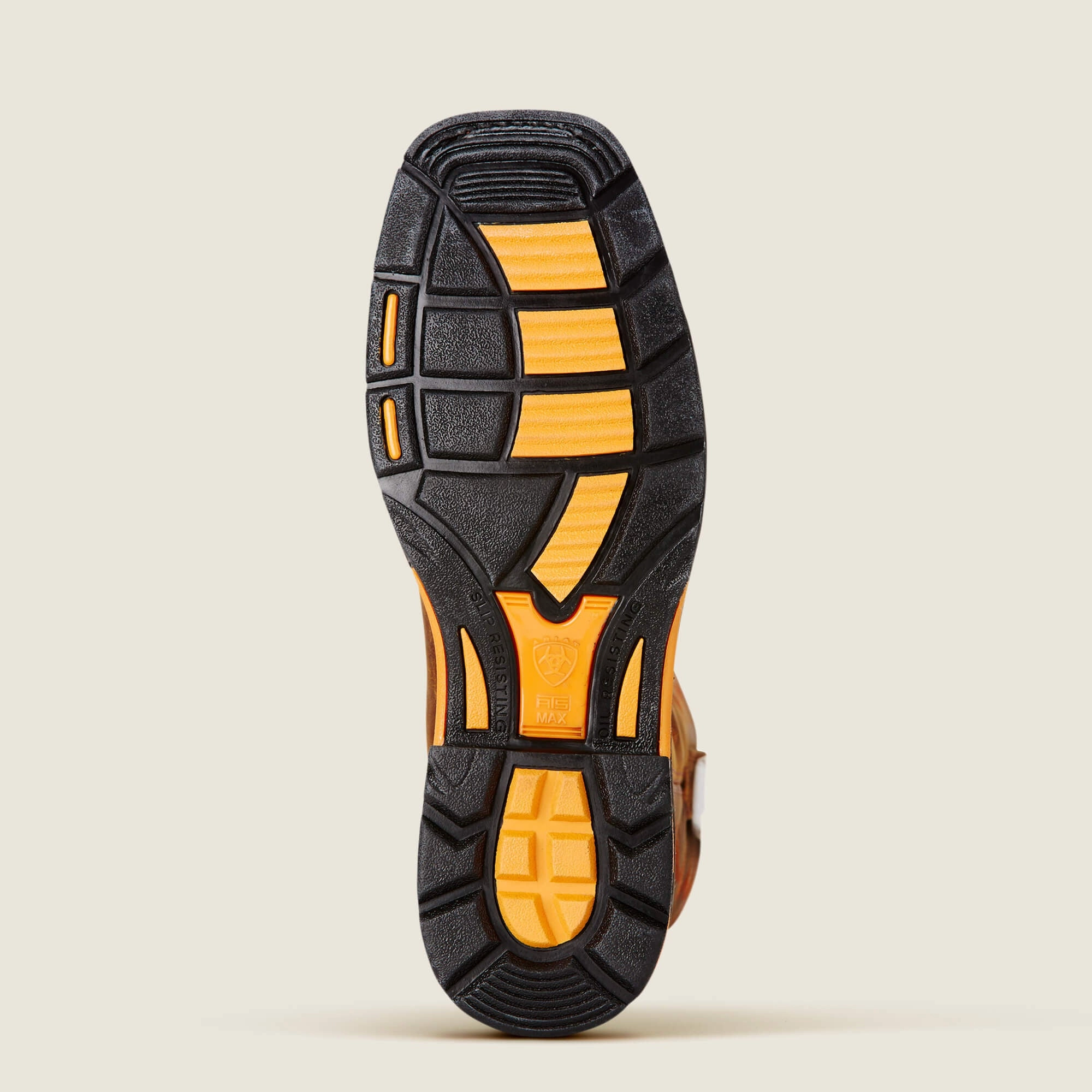 ARIAT Workhog Wide Square Toe Work Boots - Mens H2O Steel Toe Cap - Toast Extra Wide Square Toe Work Boots