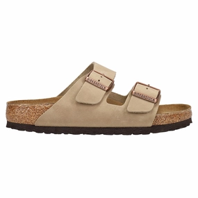 Look Alike Arizona Soft Footbed Oiled Leather Sandals