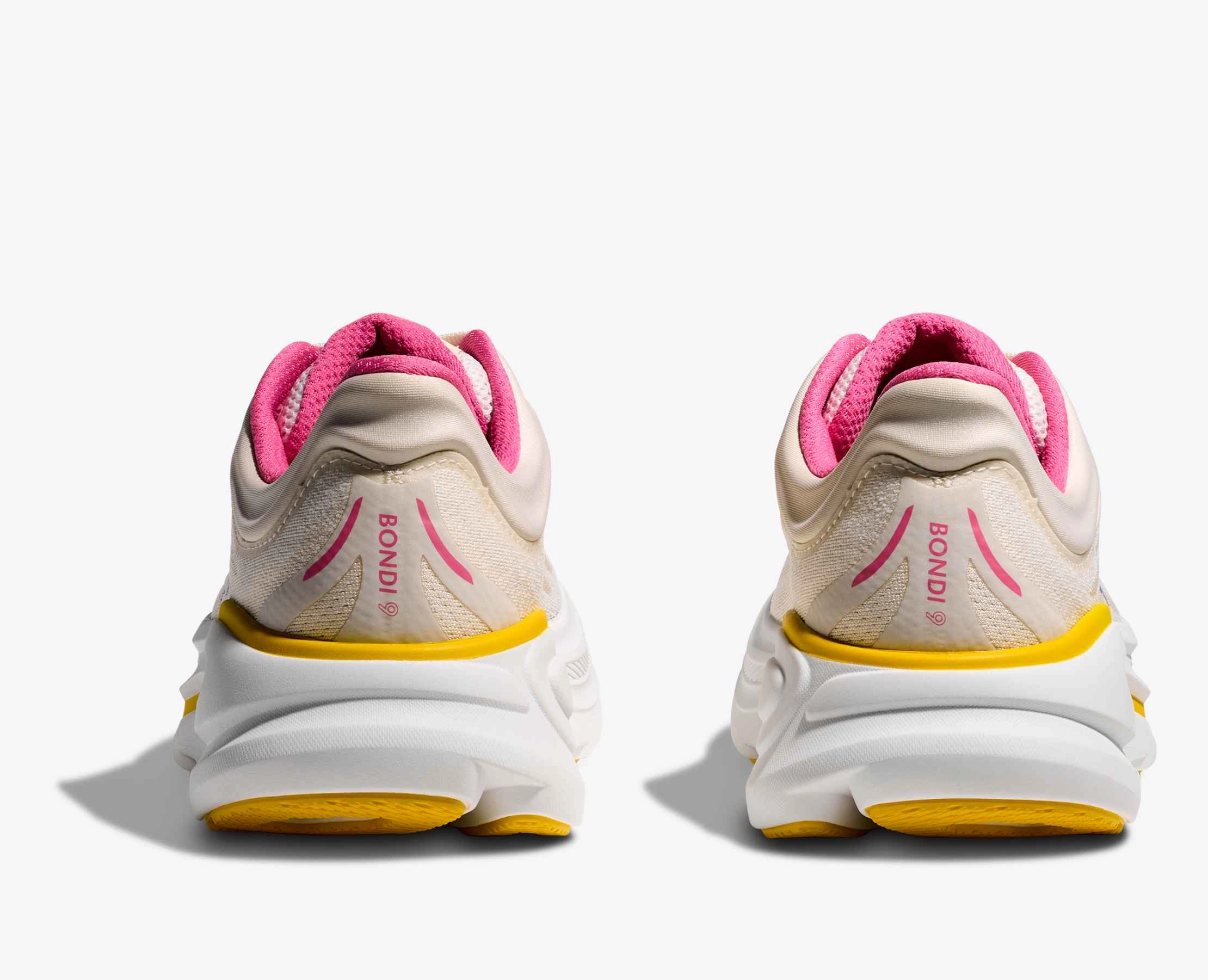 Women's HOKA Bondi 9 Running Shoe in Alabaster | Birch Ways To Wear Combat Boots