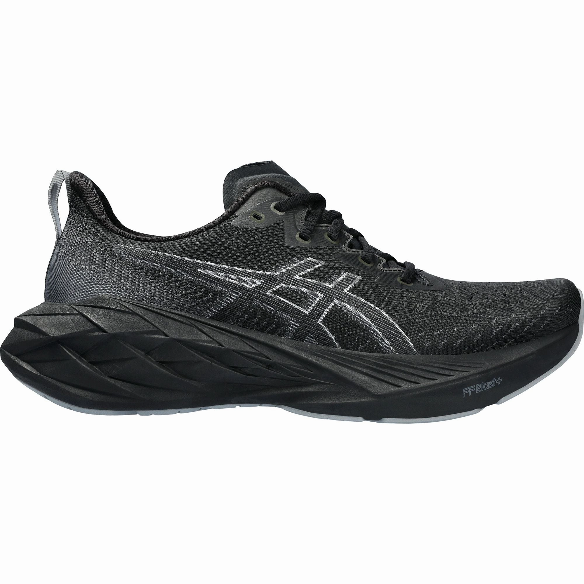 Asics NovaBlast 4 Mens Running Shoes - Black Asics Running Athletic Shoes