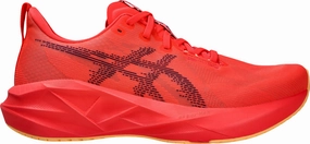 Asics Noosa Tri Shoes Asics NovaBlast 5 Mens Running Shoes - Red