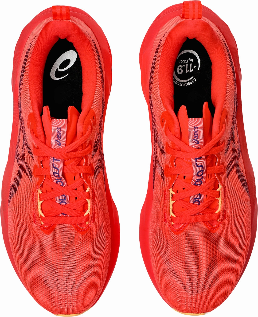 Asics NovaBlast 5 Mens Running Shoes - Red Asics Solution Swift Flytefoam Tennis Shoes