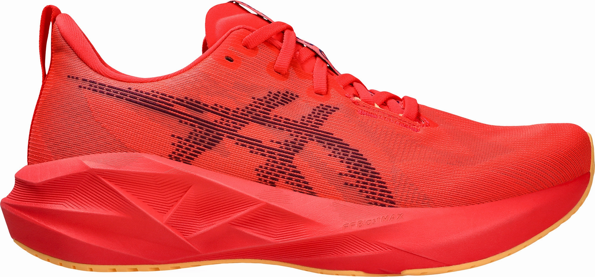 Discount Asics Running Shoes Asics NovaBlast 5 Mens Running Shoes - Red