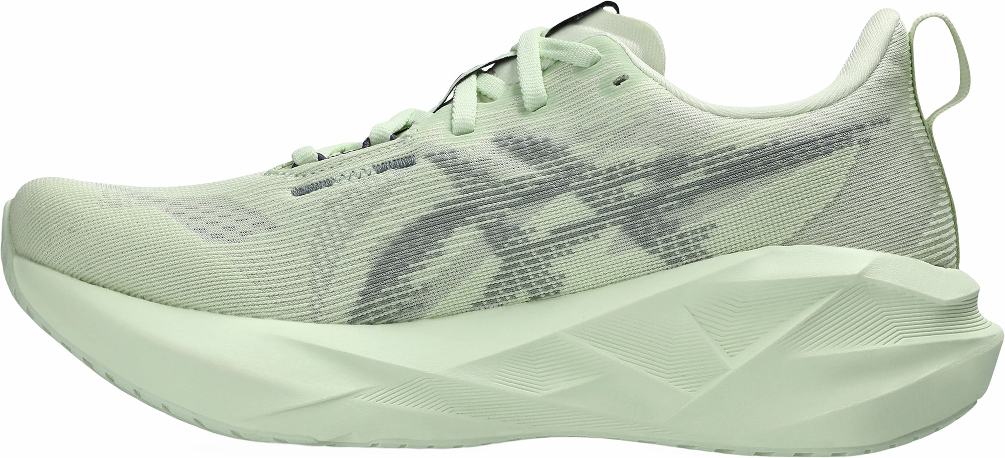 Asics NovaBlast 5 Womens Running Shoes - Green Asics Gel Shoes For Flat Feet