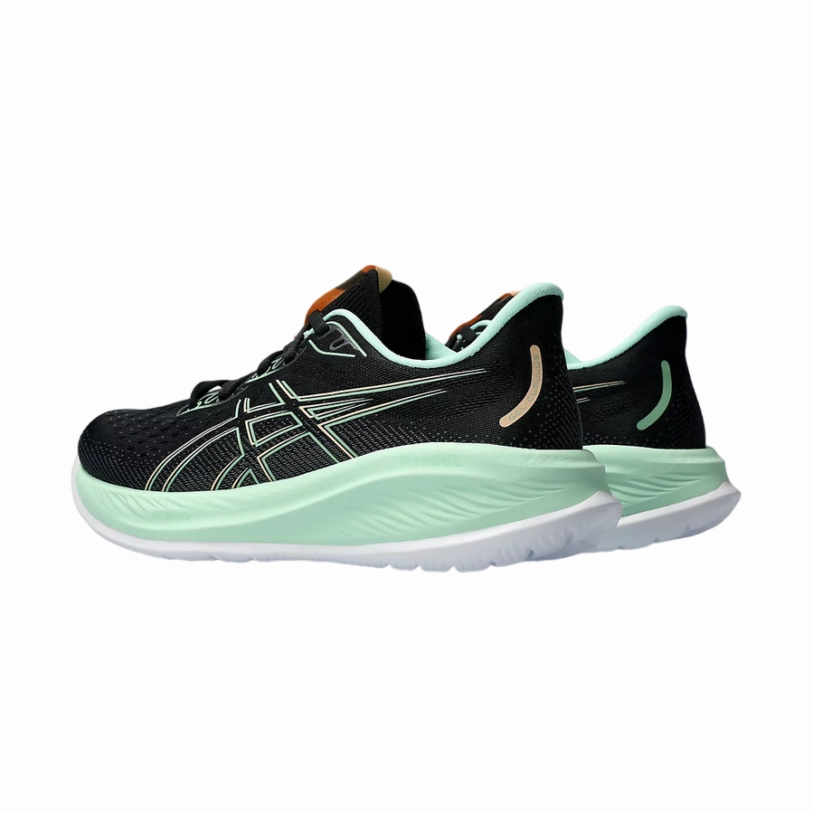 Asics scarpa da corsa da donna Gel Cumulus 26 1012B599-001 nero-menta Asics Shoes Nordstrom Rack