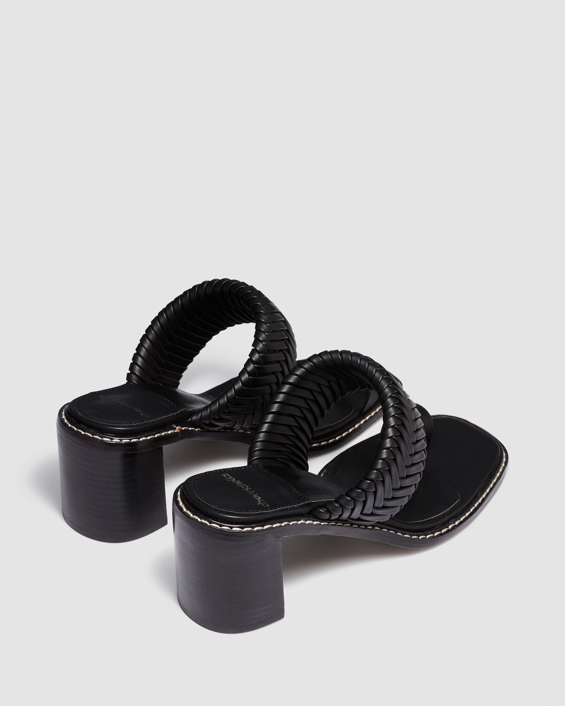 Avery Heels Black Missionary Heels