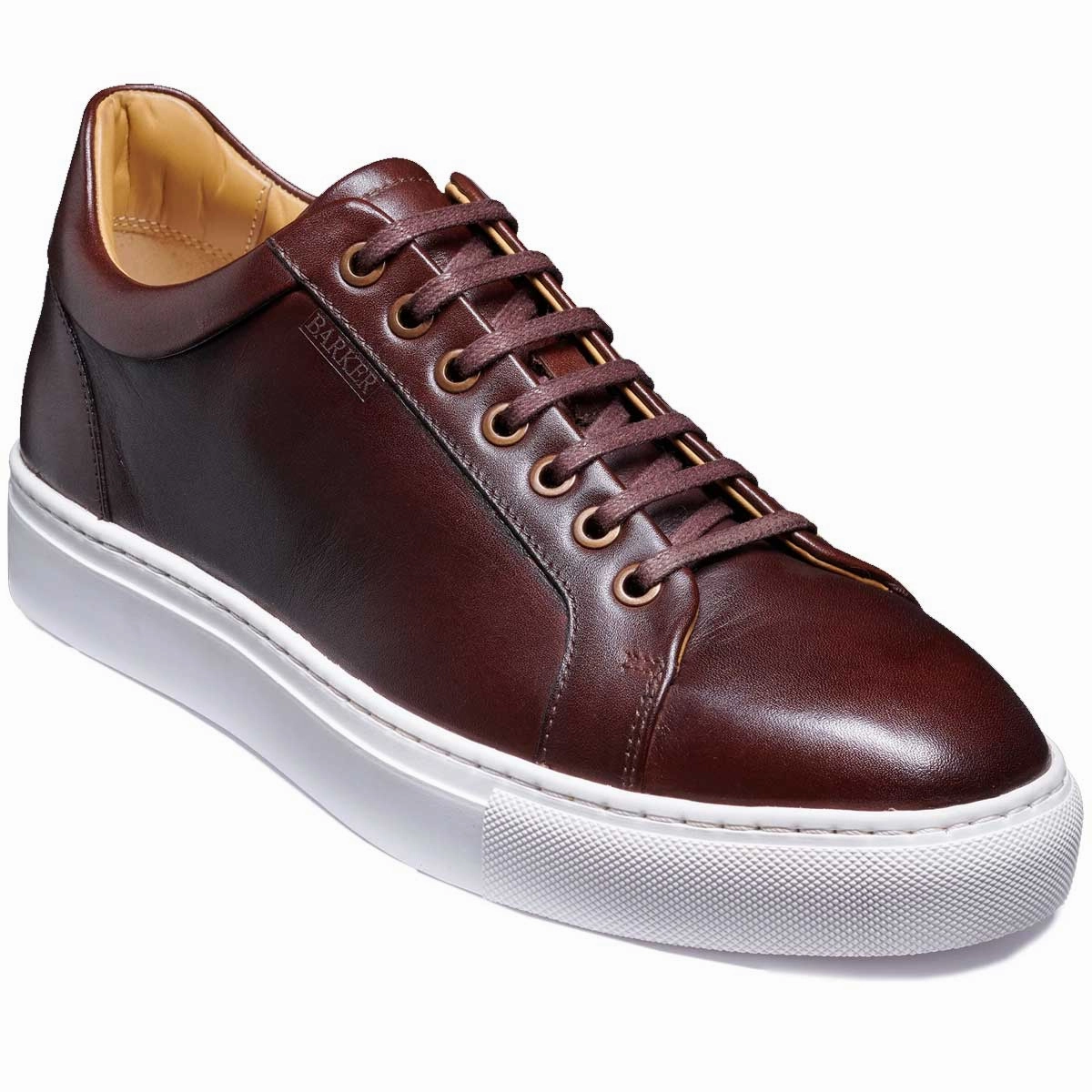 BARKER Sam Sneakers - Mens - Chestnut Hand Painted Converse Jack Purcell Casual Shoes