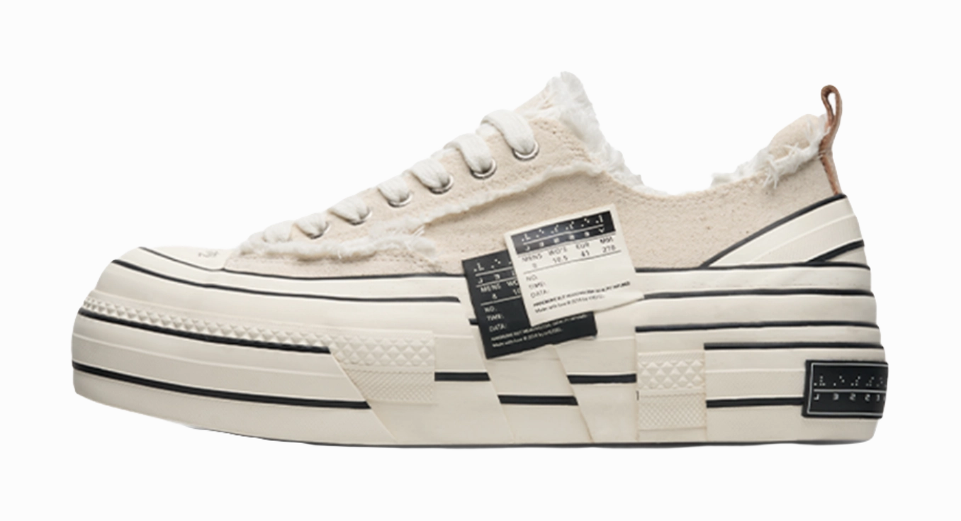 VESSEL Low top Canvas Shoes Unisex Black Vail Casual Shoes