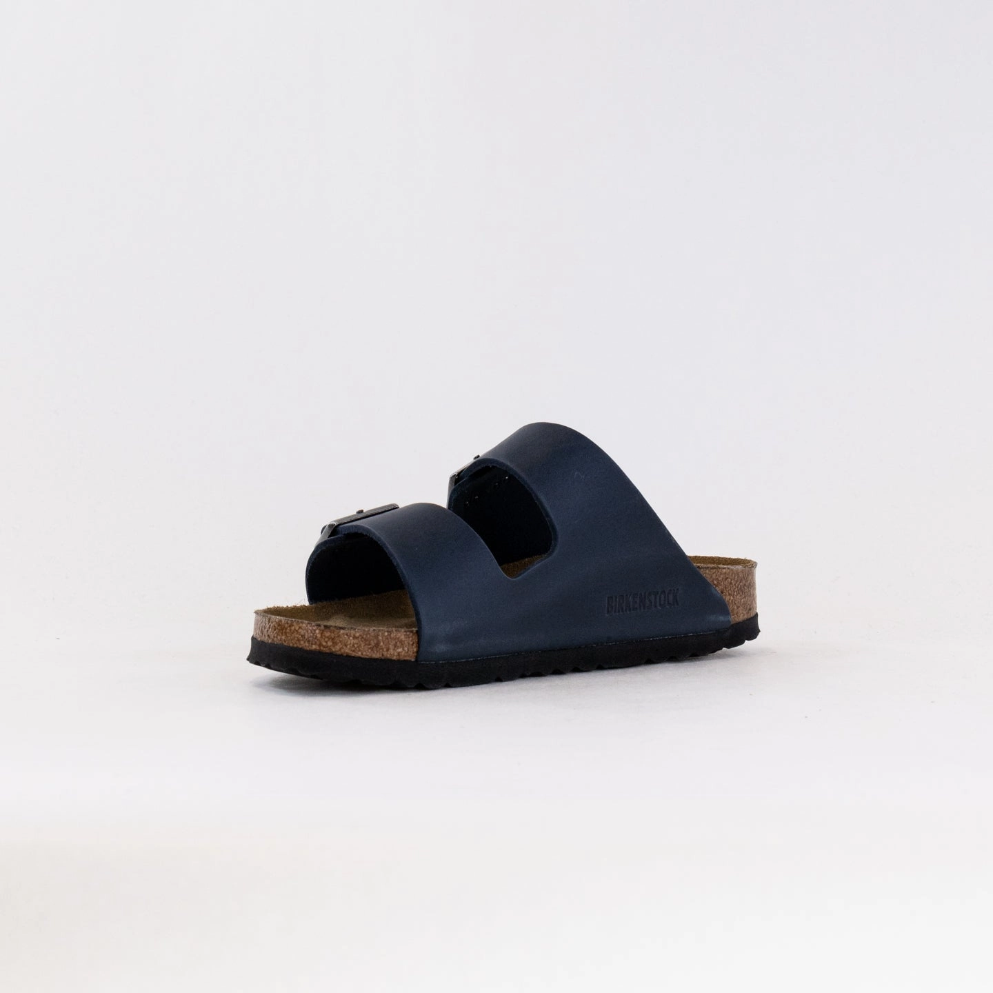 High Arch Birkenstock Arizona (Unisex) - Blue Oiled Leather