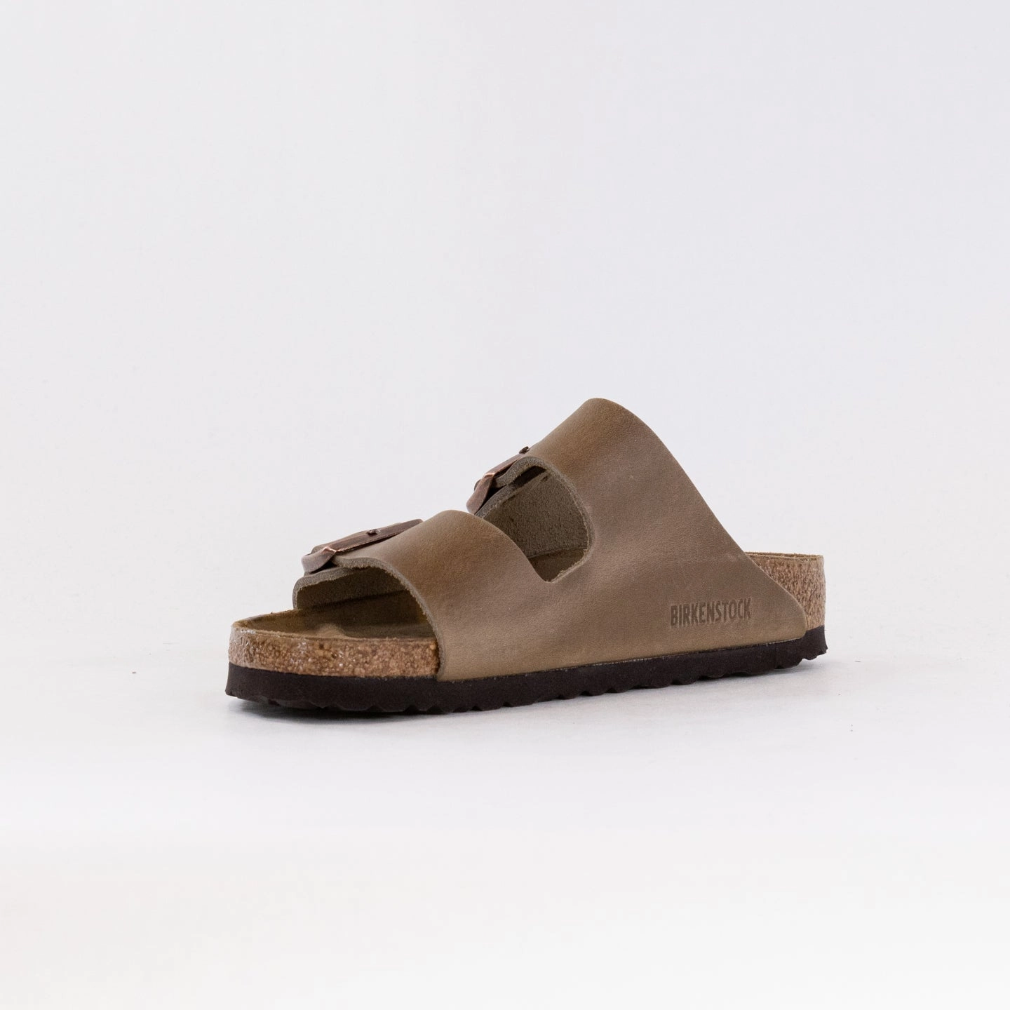 Fur Clogs Birkenstock Arizona (Unisex) - Tobacco Oiled Leather