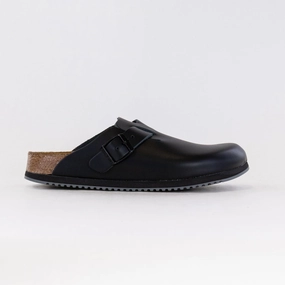 Clogs Plastic Birkenstock Boston Pro (Unisex) - Black Leather