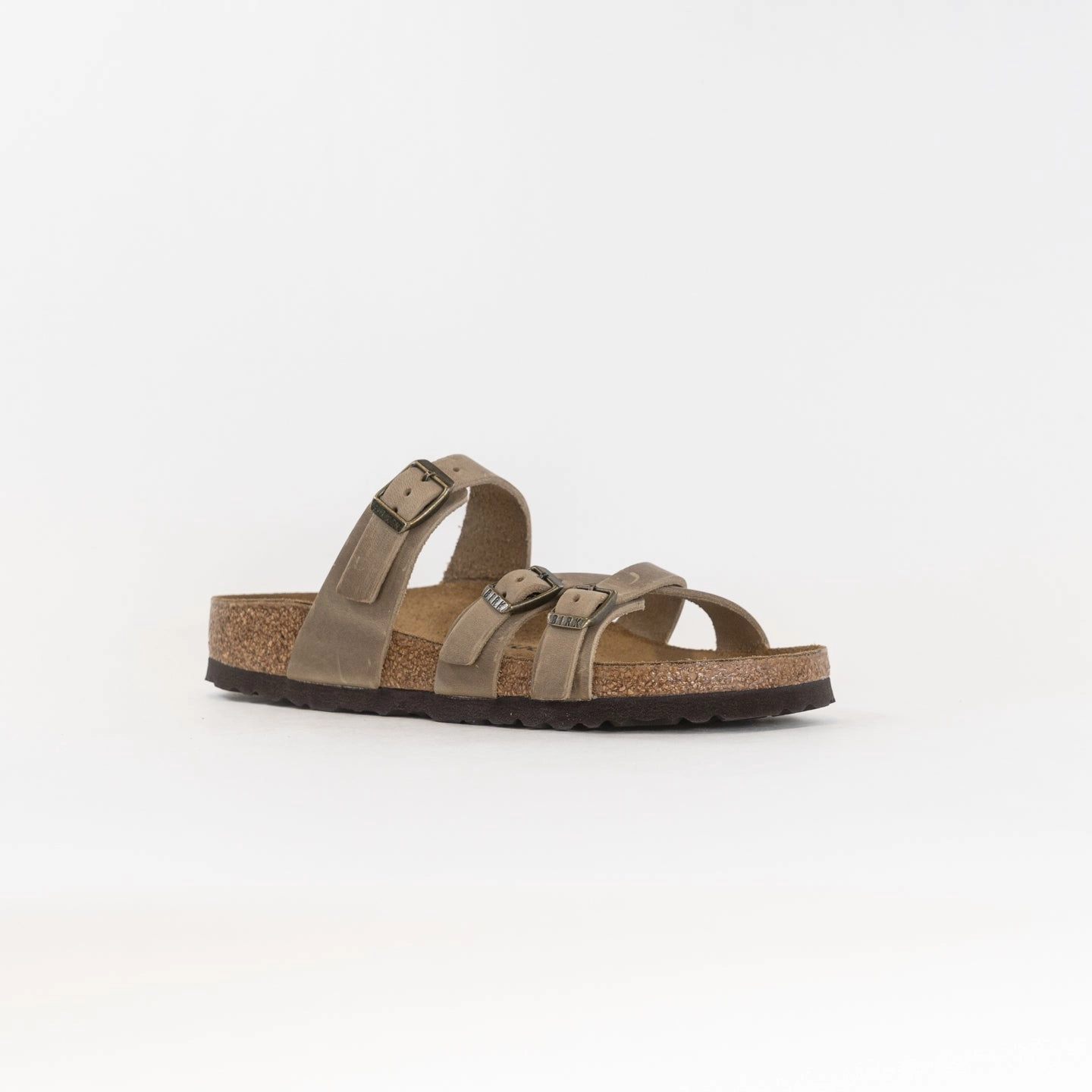 Clogs Oiled Leather Birkenstock Franca Oiled Leather (Women's) - Tobacco Brown
