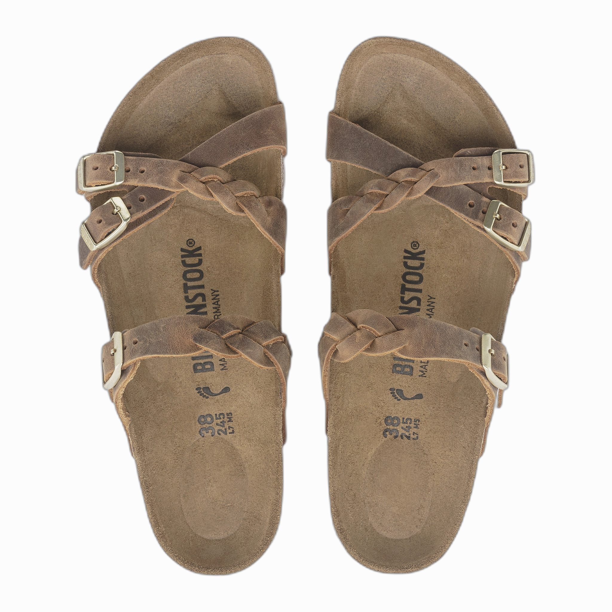 Birkenstock Boston Clog Franca Braided Oiled Leather