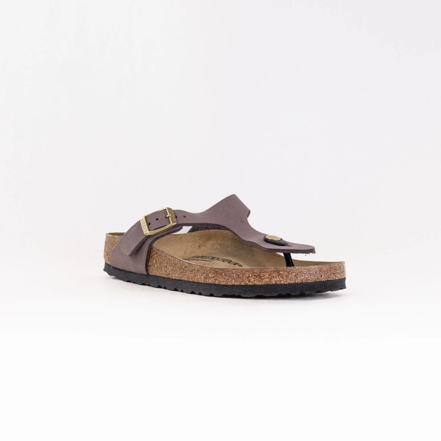 Affordable Sandals Birkenstock Gizeh Nubuck Leather (Women's) - Faded Purple