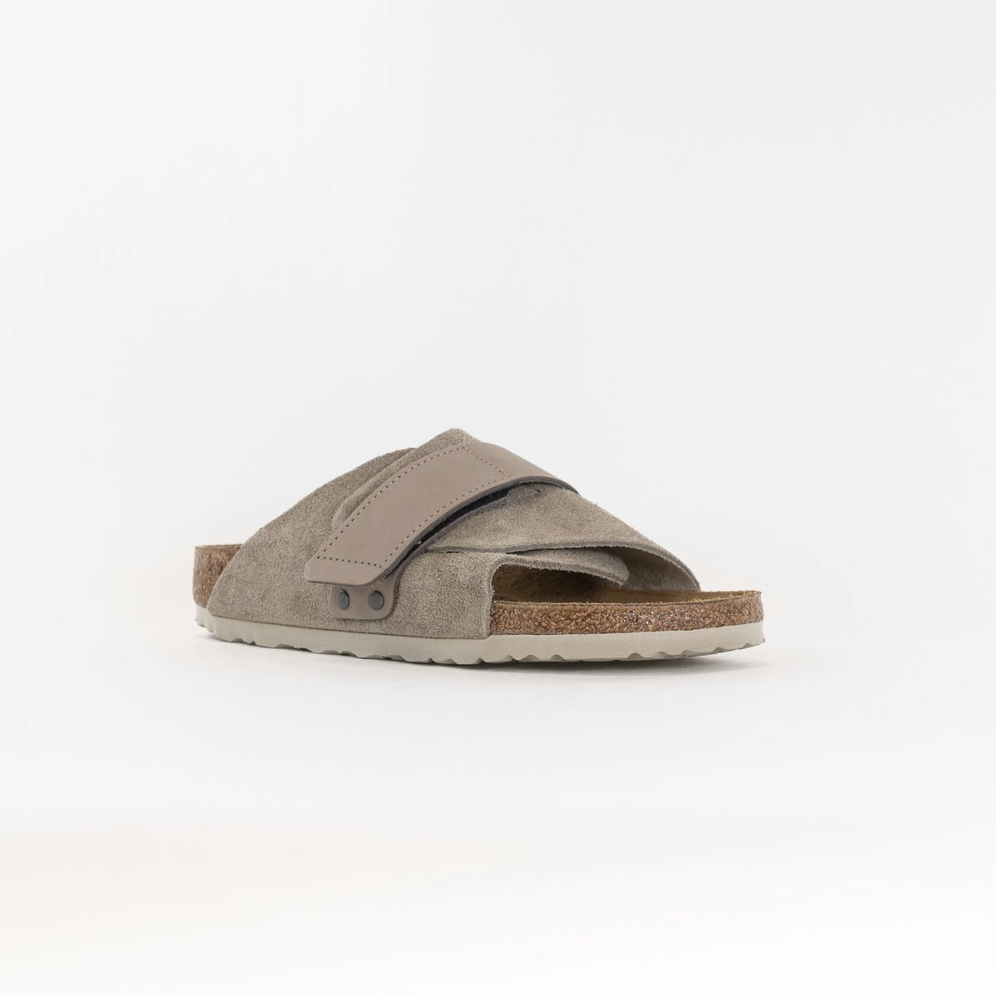 Birkenstock Kyoto (Women's) - Taupe Suede Soles
