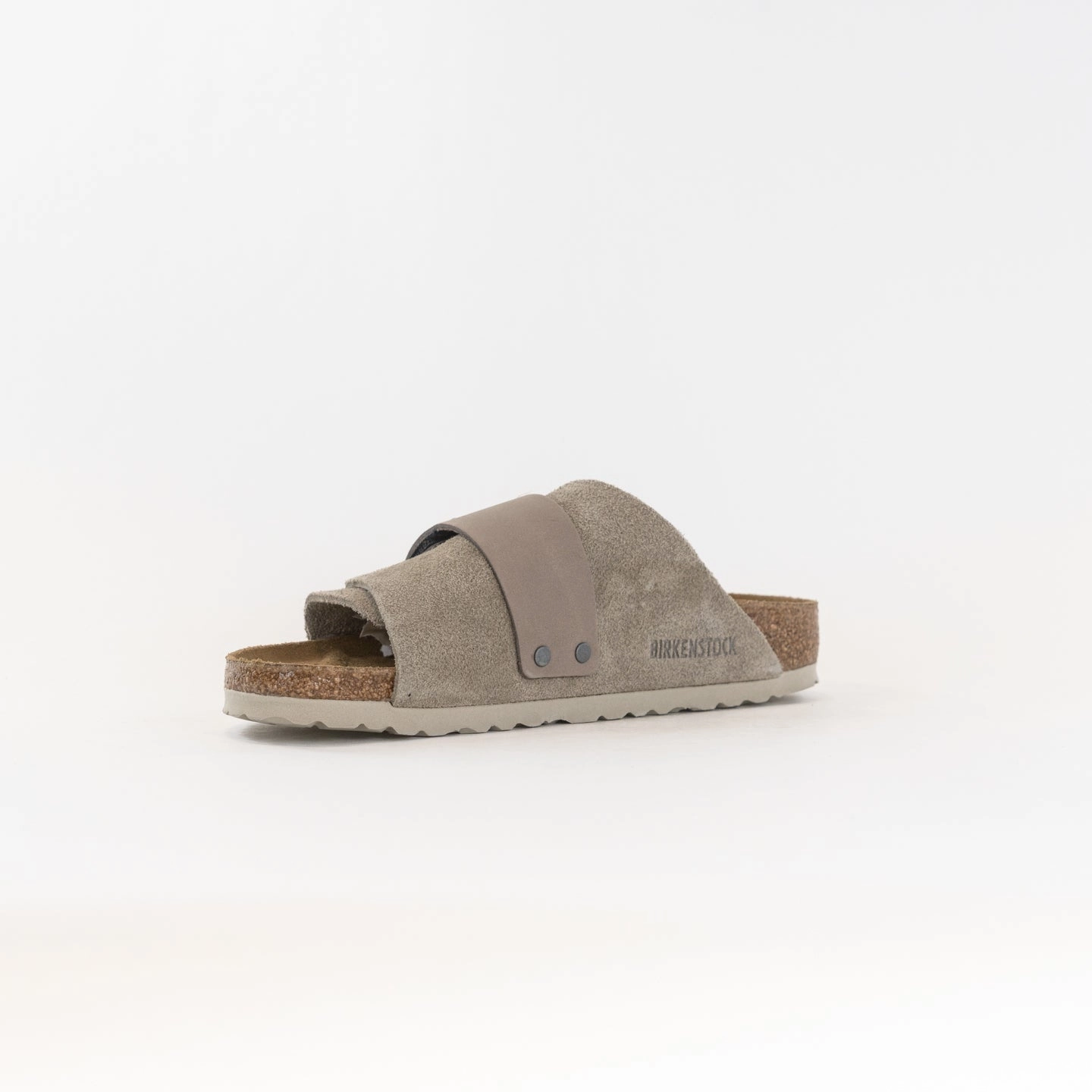 Anthracite Birkenstock Kyoto (Women's) - Taupe Suede
