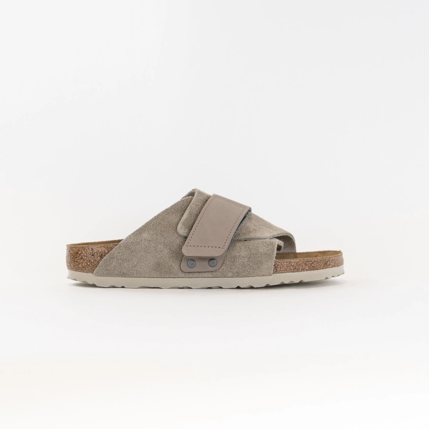 Rivets Arizona Birkenstock Kyoto (Women's) - Taupe Suede