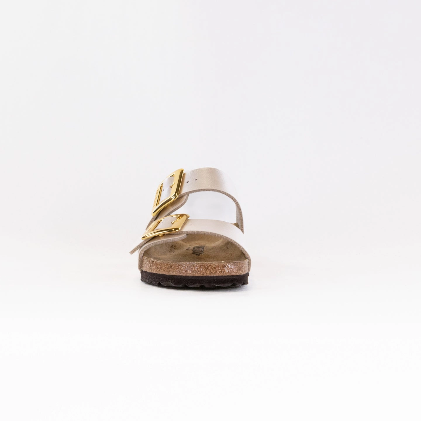 Coach Birkenstock Limted Edition Sydney Luxe Buckle (Women's) - Graceful Pearl White