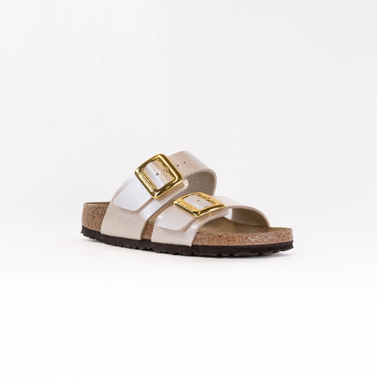 Birkenstock Limted Edition Sydney Luxe Buckle (Women's) - Graceful Pearl White Evas