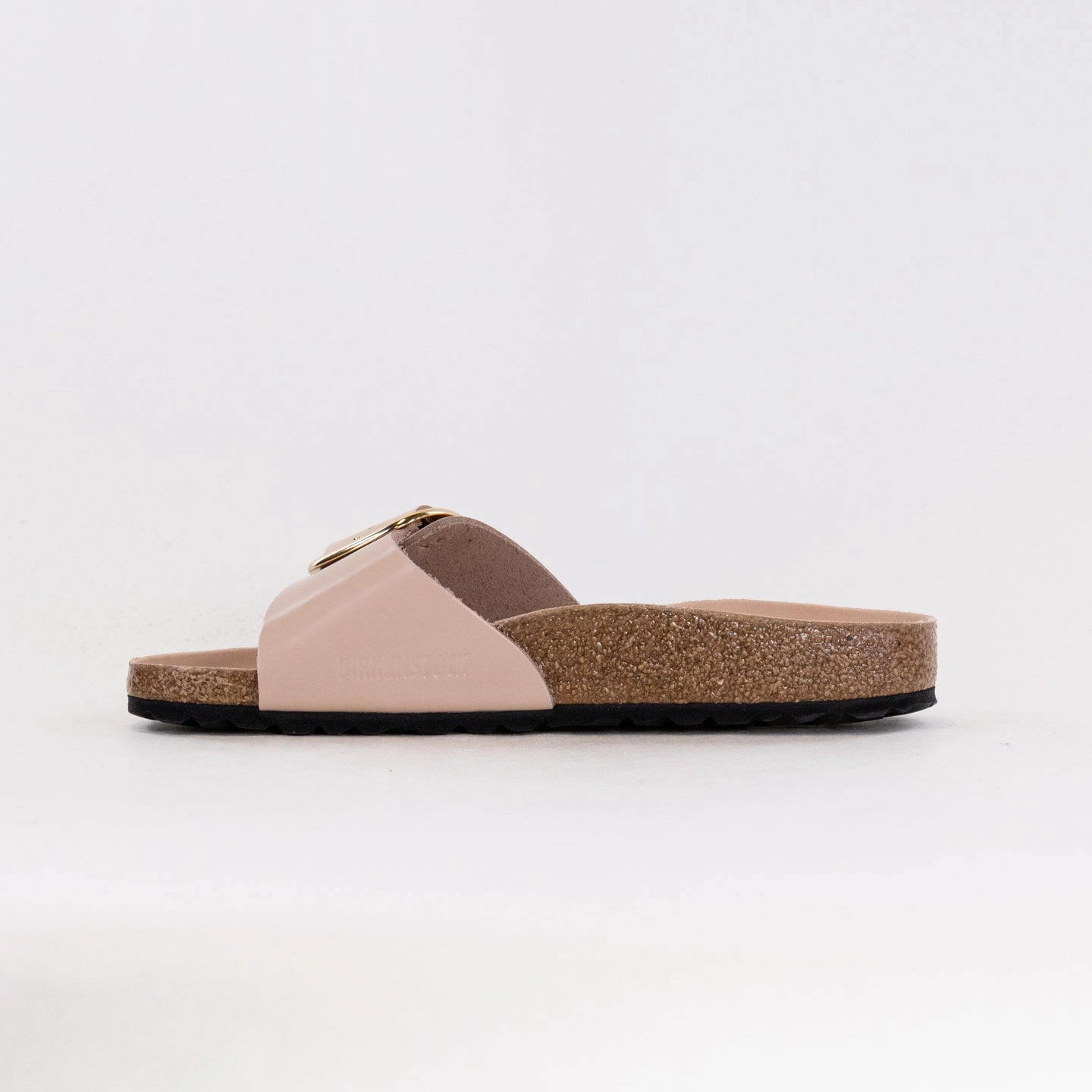 Austin Birkenstock Madrid Big Buckle (Women's) - High Shine New Beige