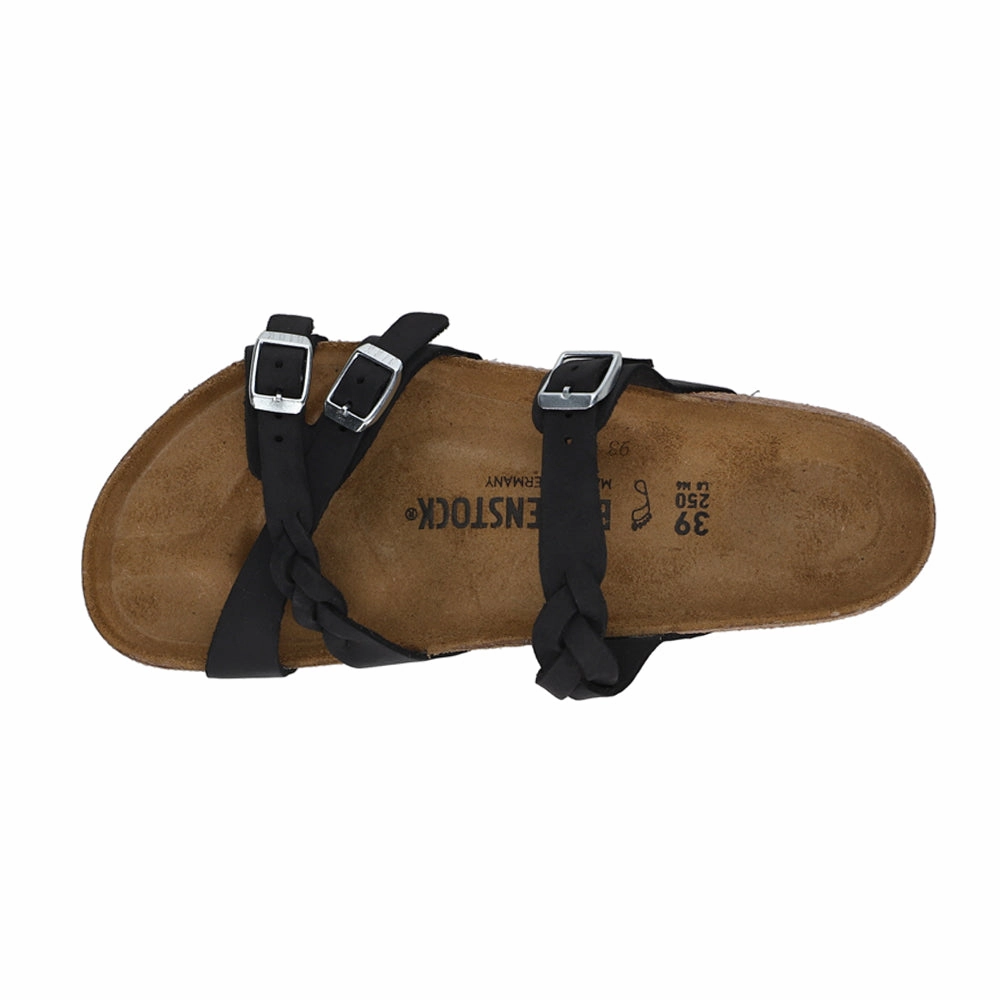 Franca Braided Oiled Leather Footbed Sandals Sandals Dsw